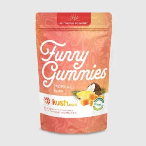 Tropical fruit gummies
