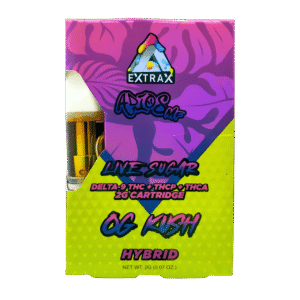 Delta Extrax THCa Live Sugar Cartridge – 2g (Adios MF Collection)
